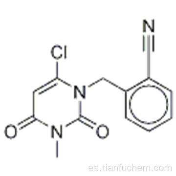 Benzonitrilo, 2 - [(6-cloro-3,4-dihidro-3-metil-2,4-dioxo-1 (2H) -pirimidinil) metil] - CAS 865758-96-9